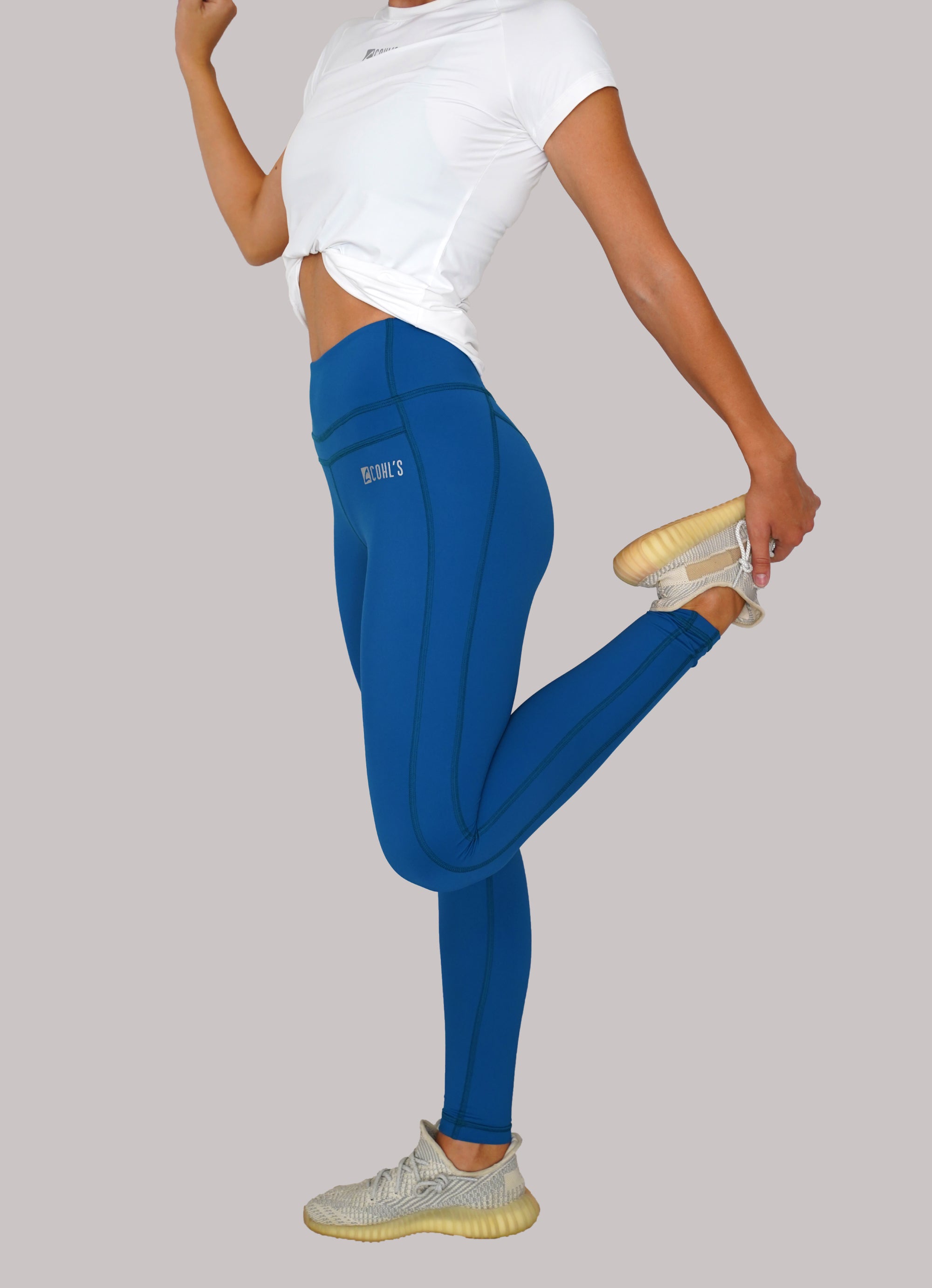 Caribbean Blue VP Full-Length Leggings / C122000