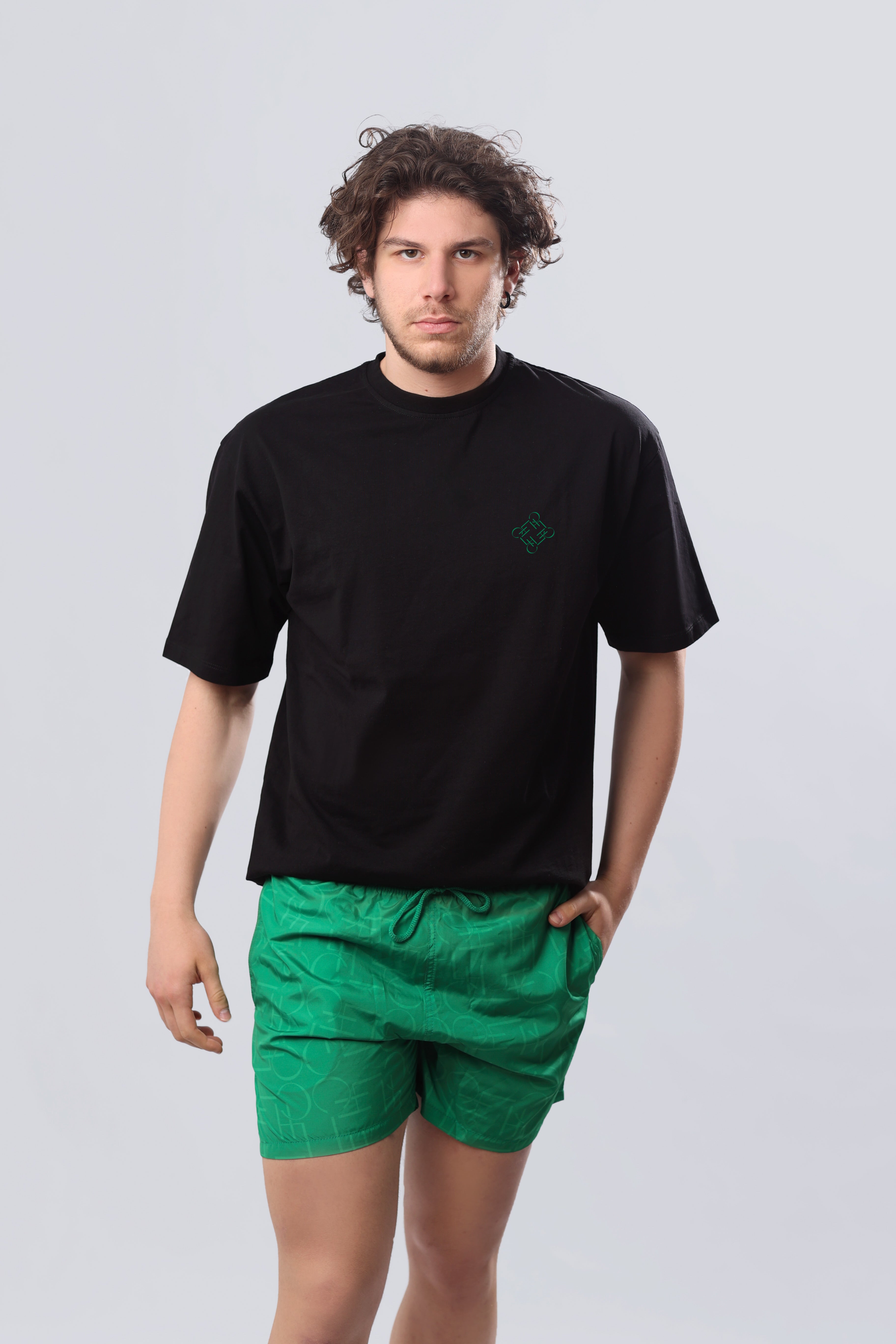 Black Short Sleeve T-shirt - LH x COHL'S