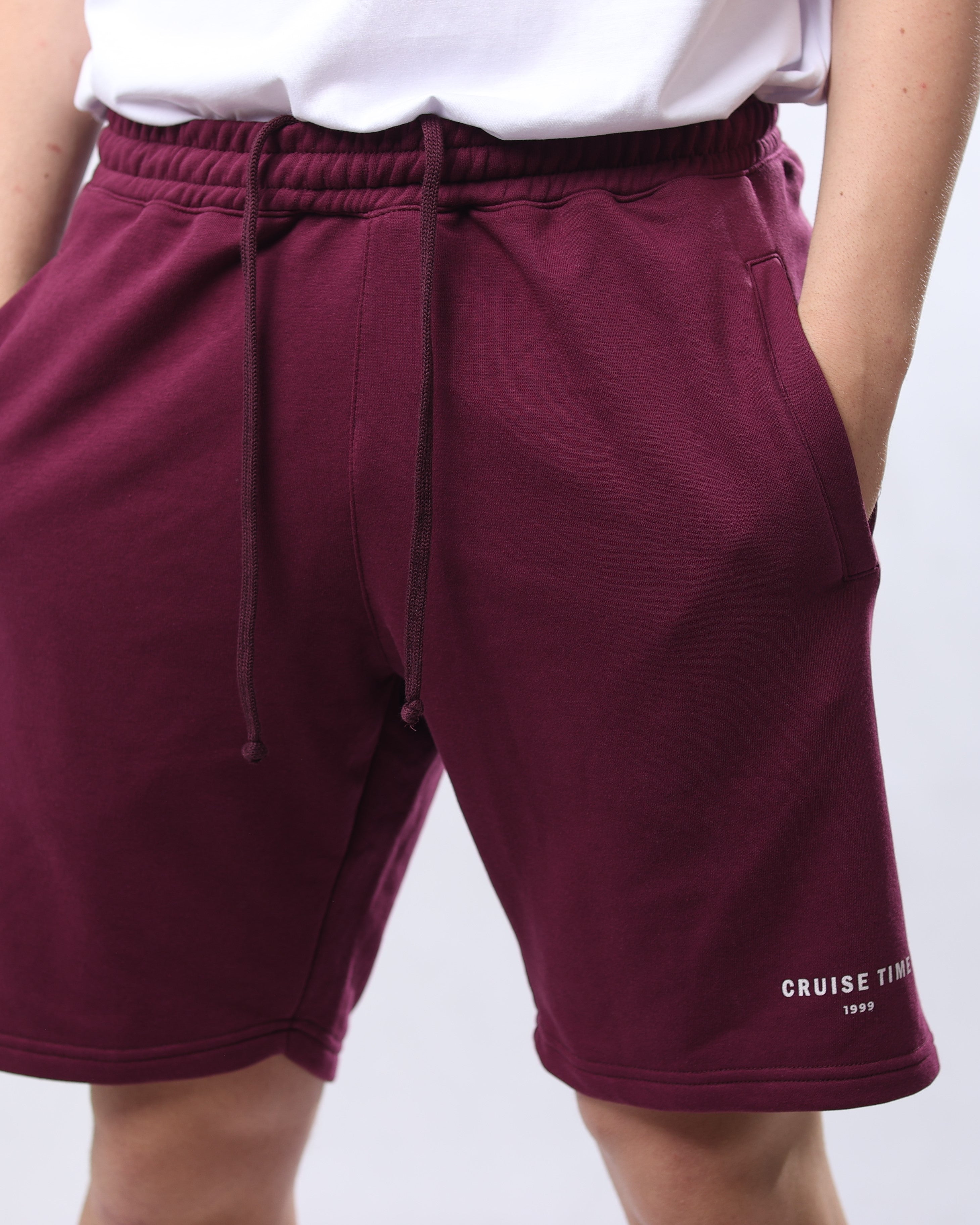 "Cruise Time" Purple Shorts for Men - C210012