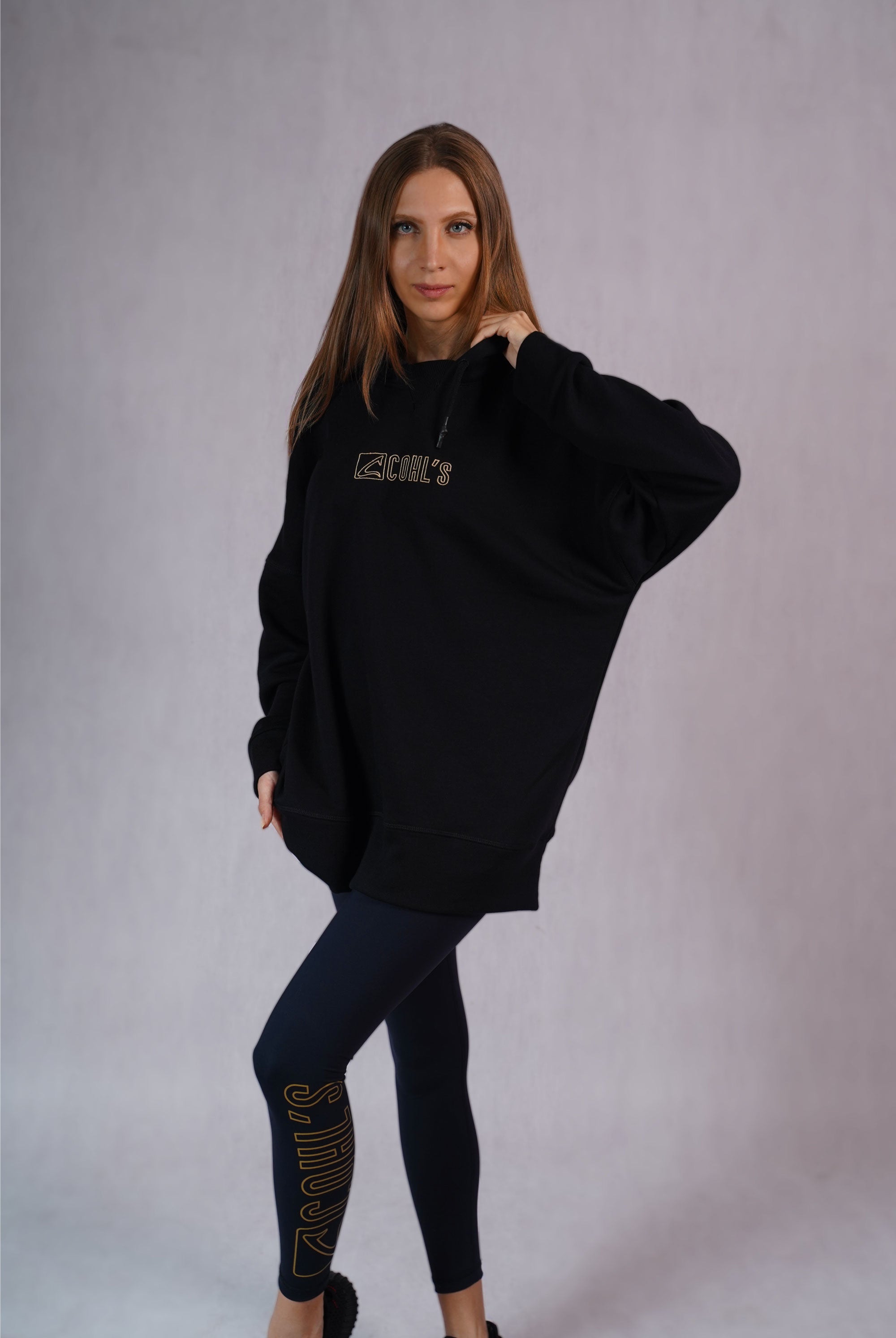 Hoodie BLACK n'GOLD - C162003