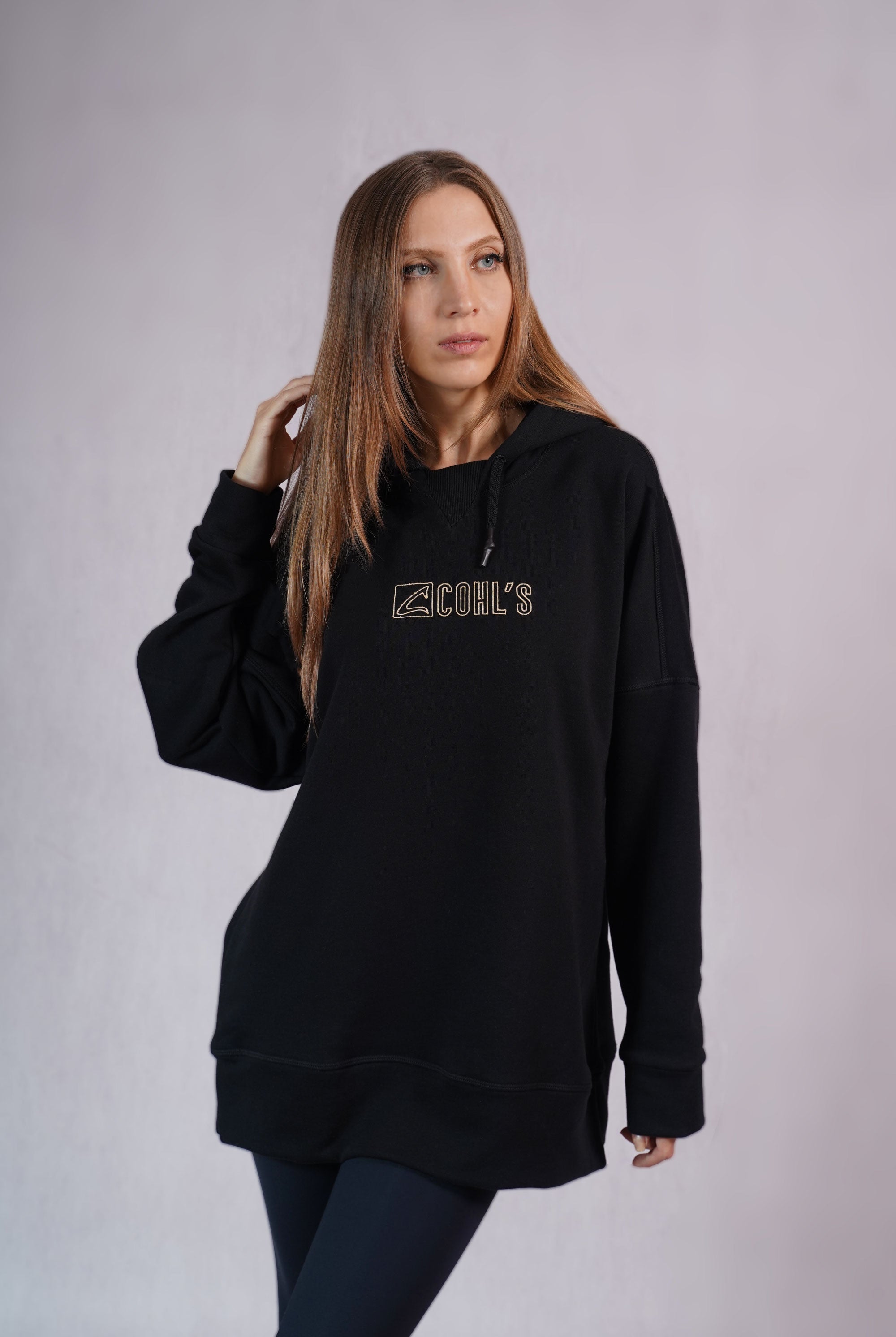 Hoodie BLACK n'GOLD - C162003