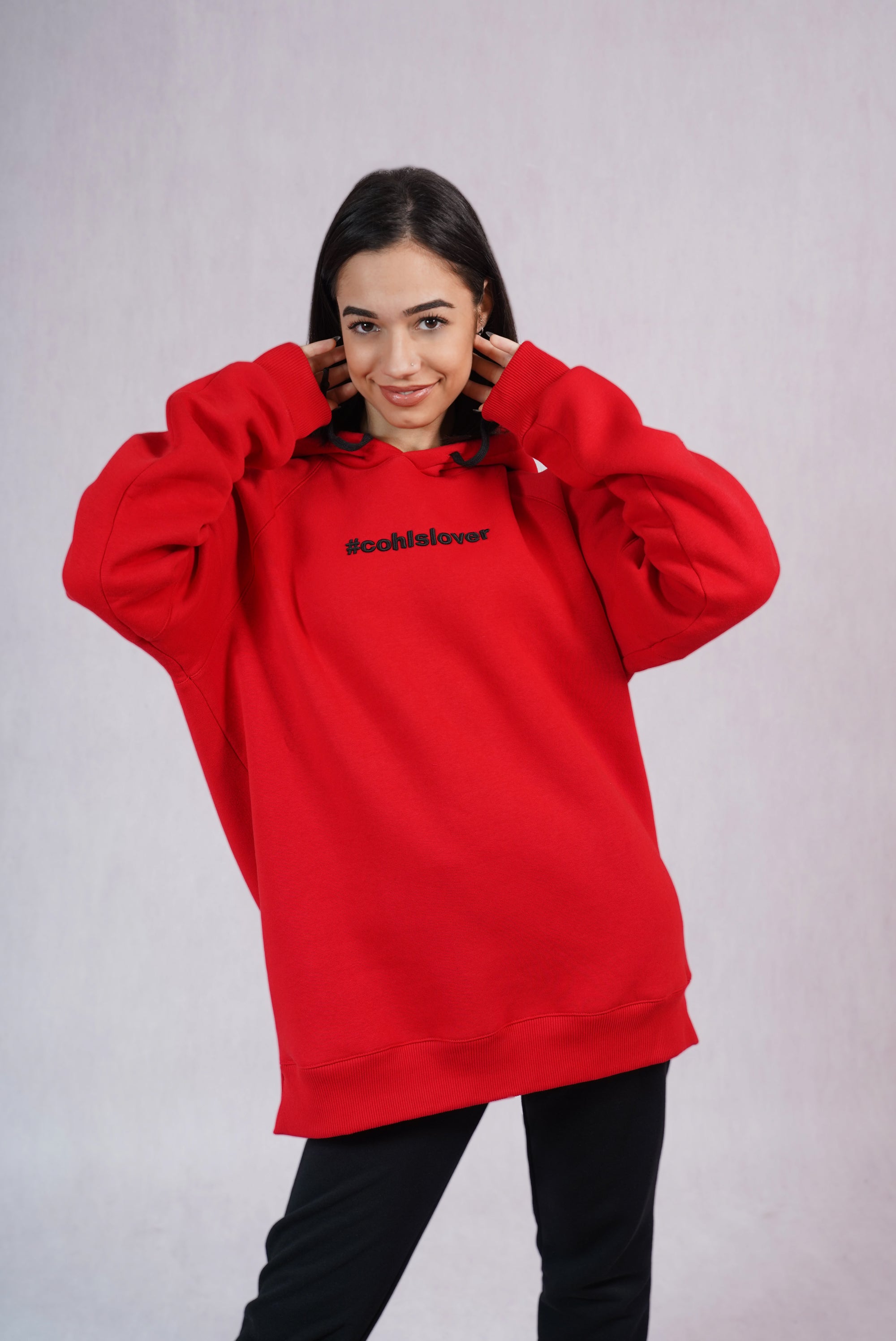 Unisex Hoodie Red - C262008