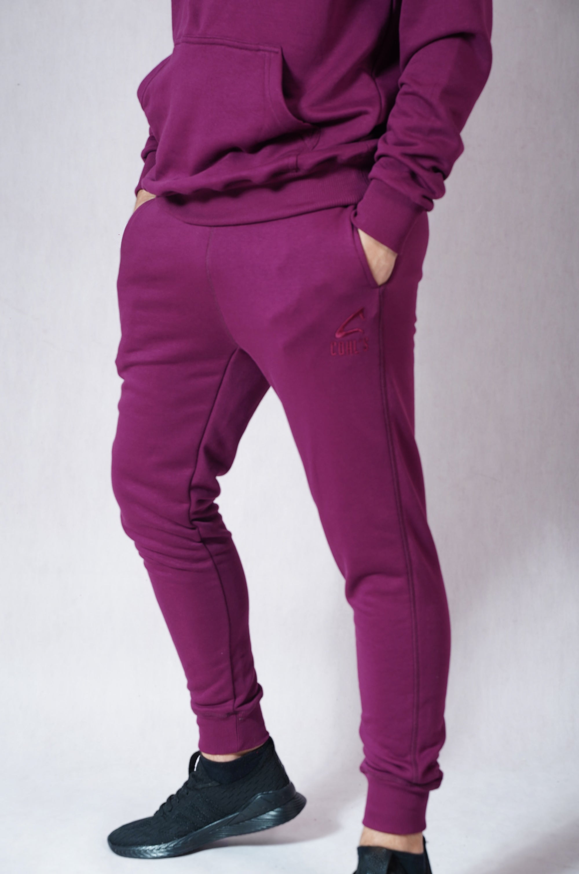 Regal Purple Sweatpants For Men  - C212012