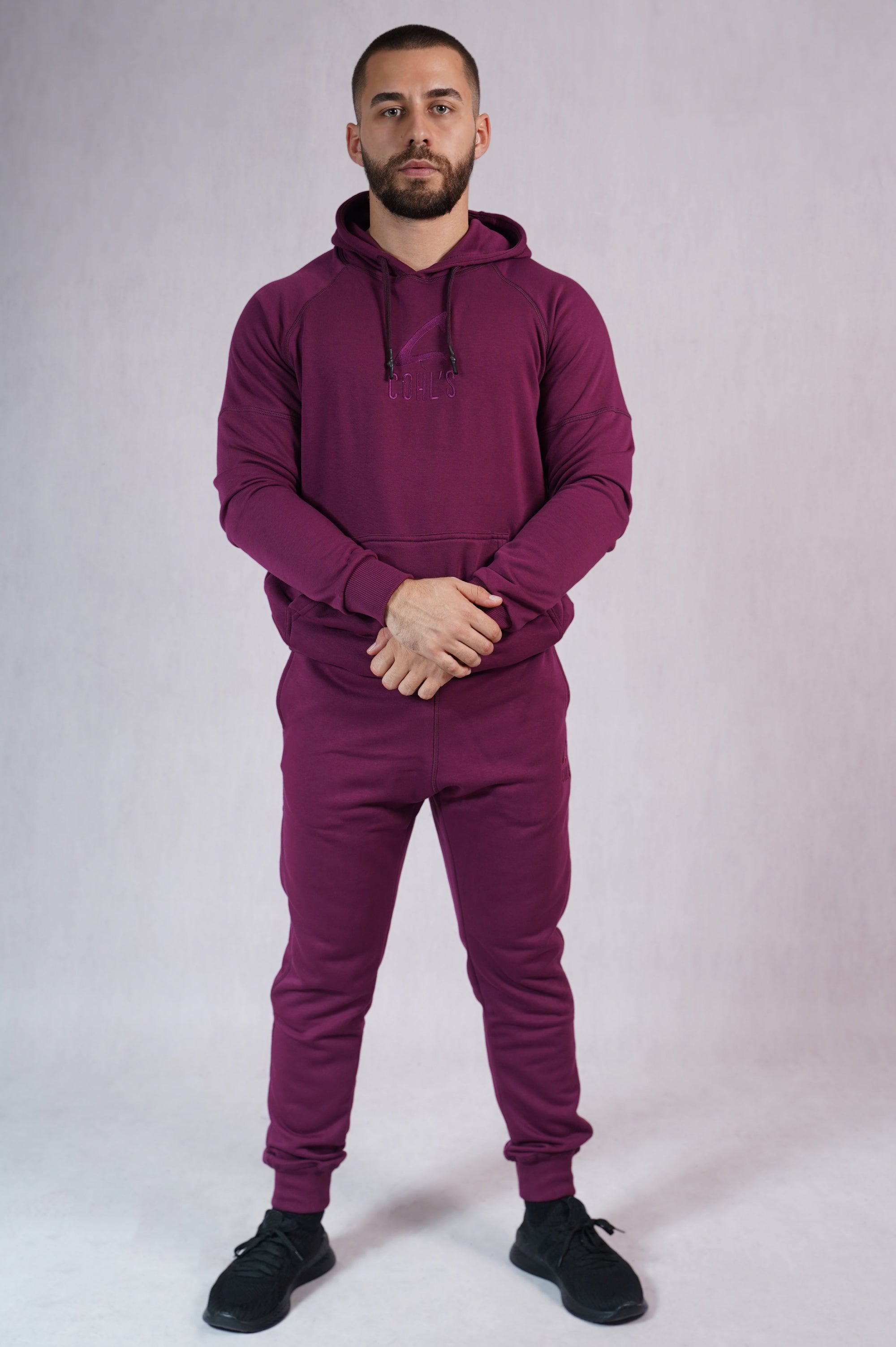 Purple Hoodie for Men  - C262021