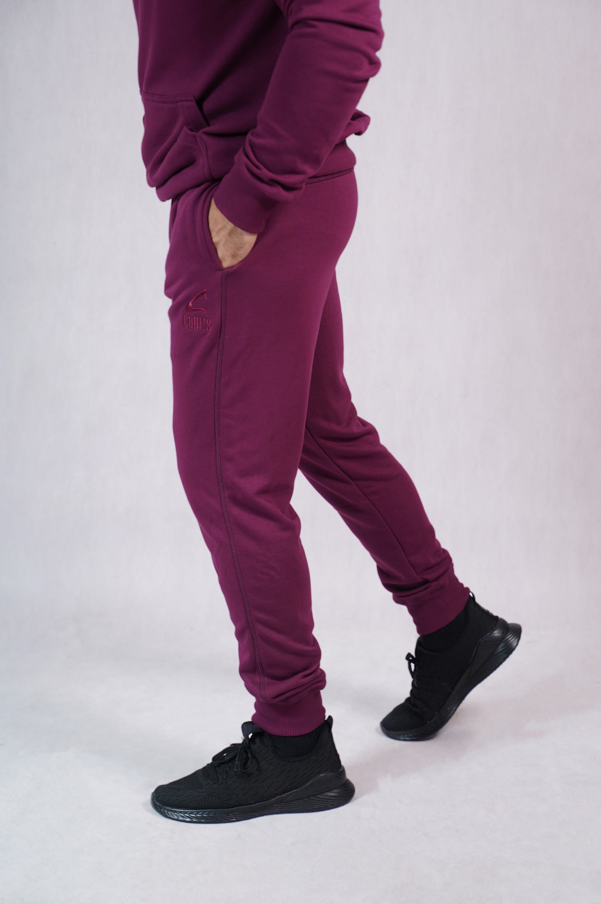 Regal Purple Sweatpants For Men  - C212012