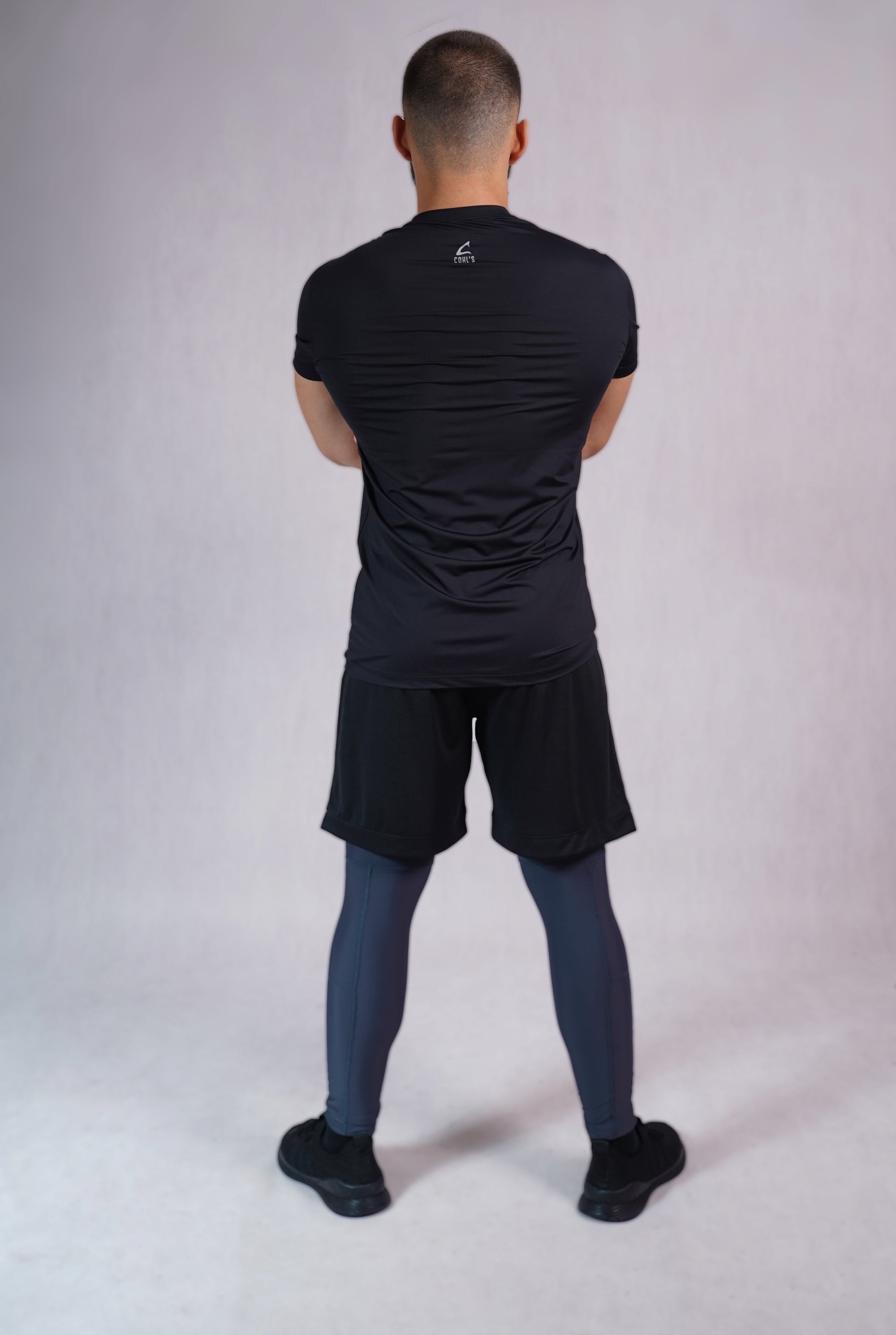 Men Leggings in Dark Grey - C222000