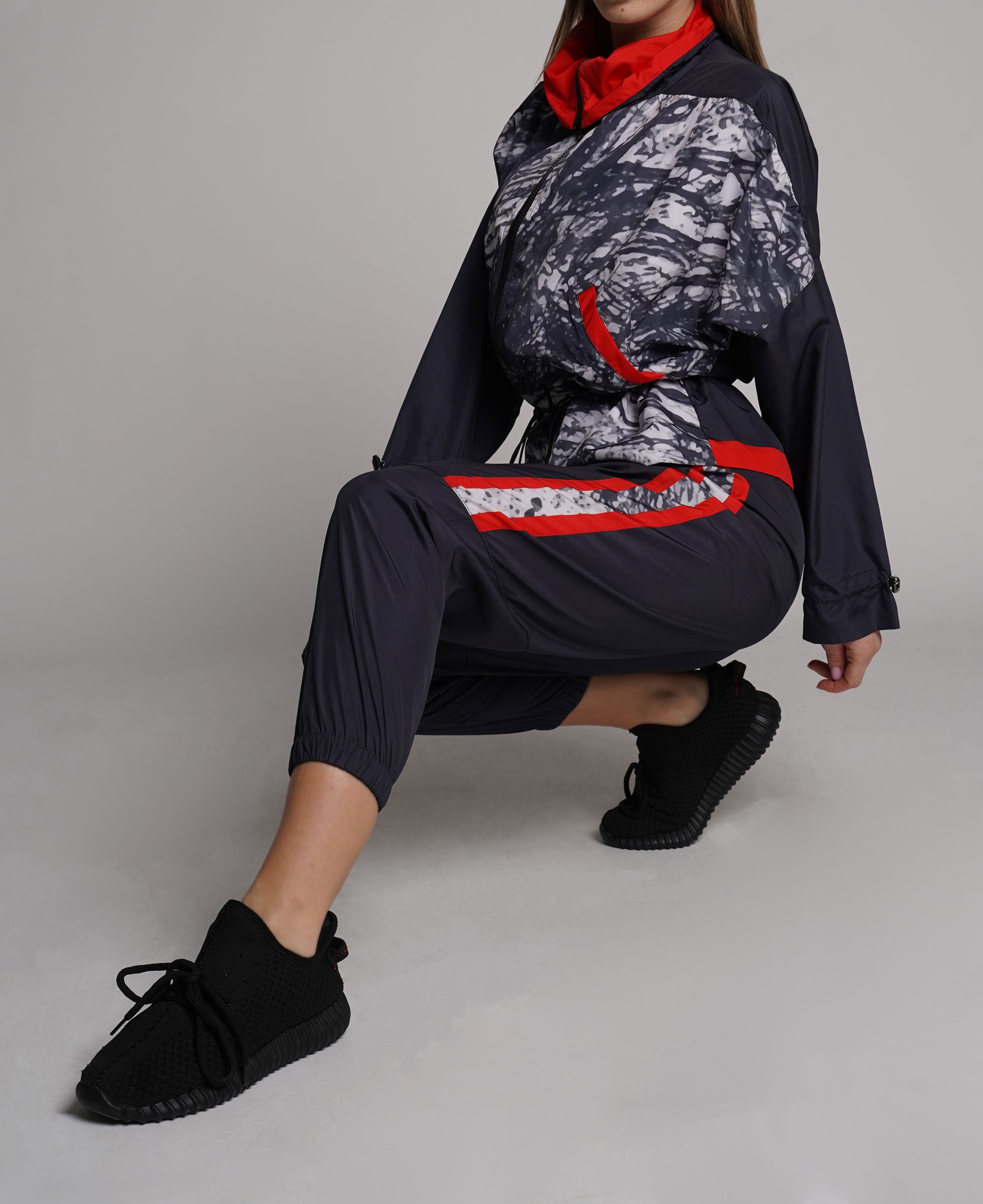 Windbreaker Pants in Rock - C112020