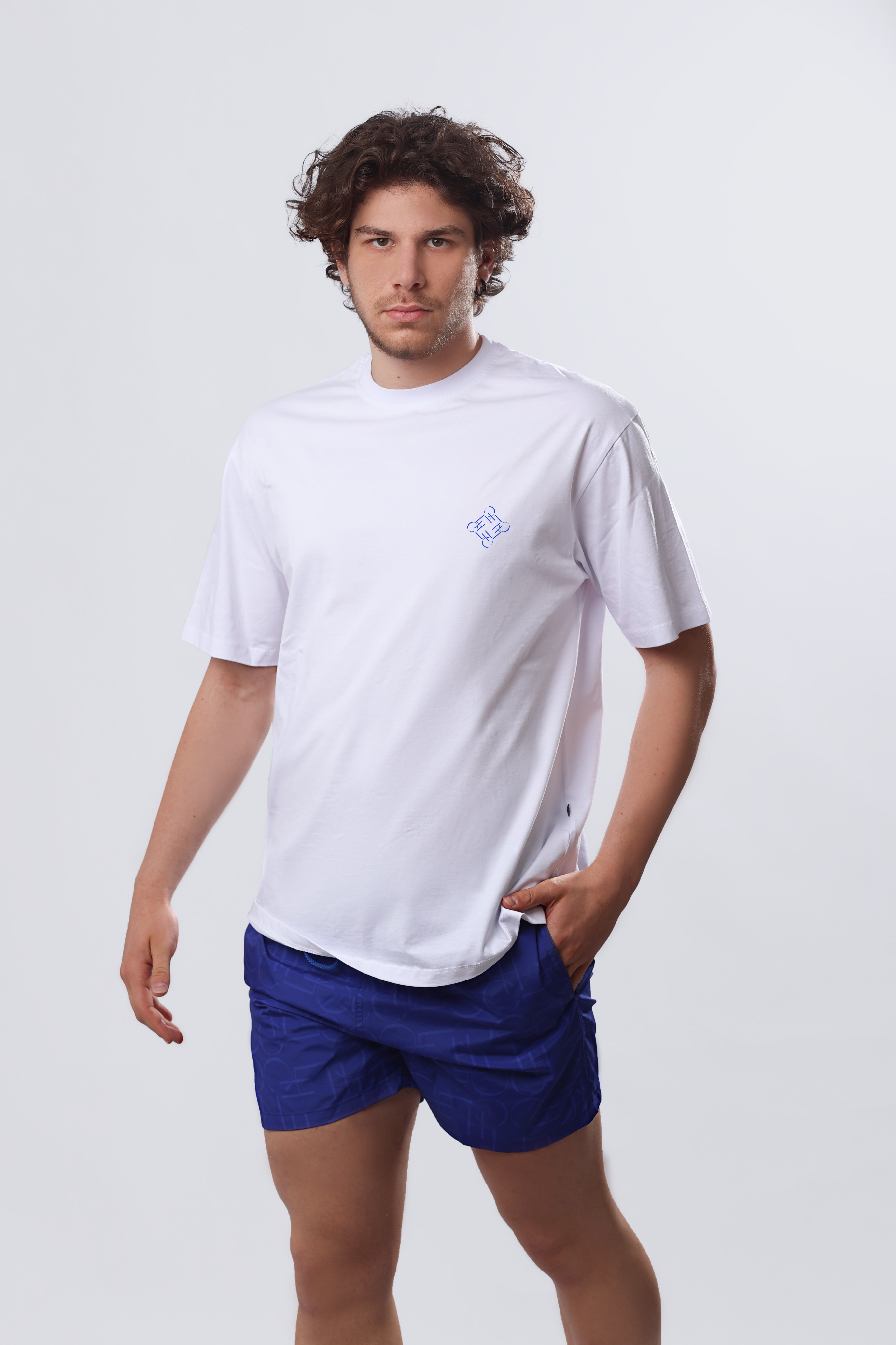 White Short Sleeve T-shirt - LH x COHL'S