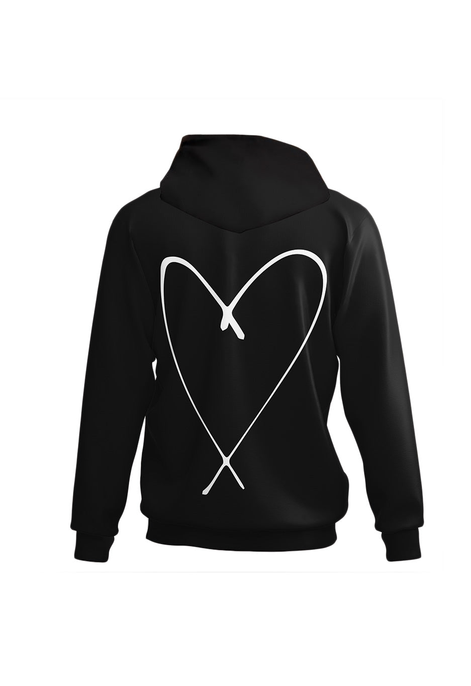 Doodle Black Hoodie