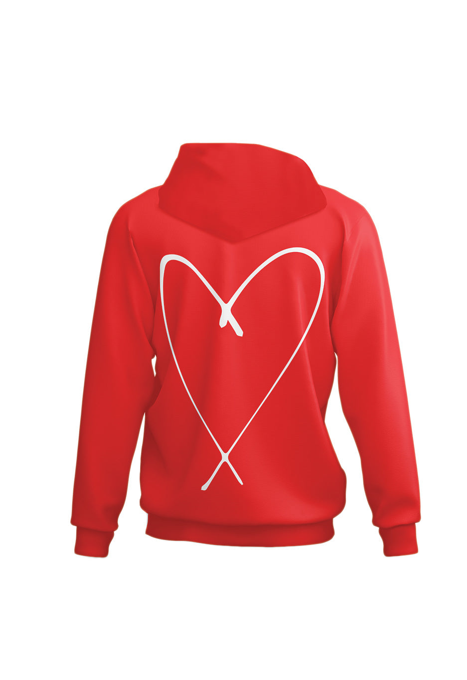 Doodle Red Hoodie