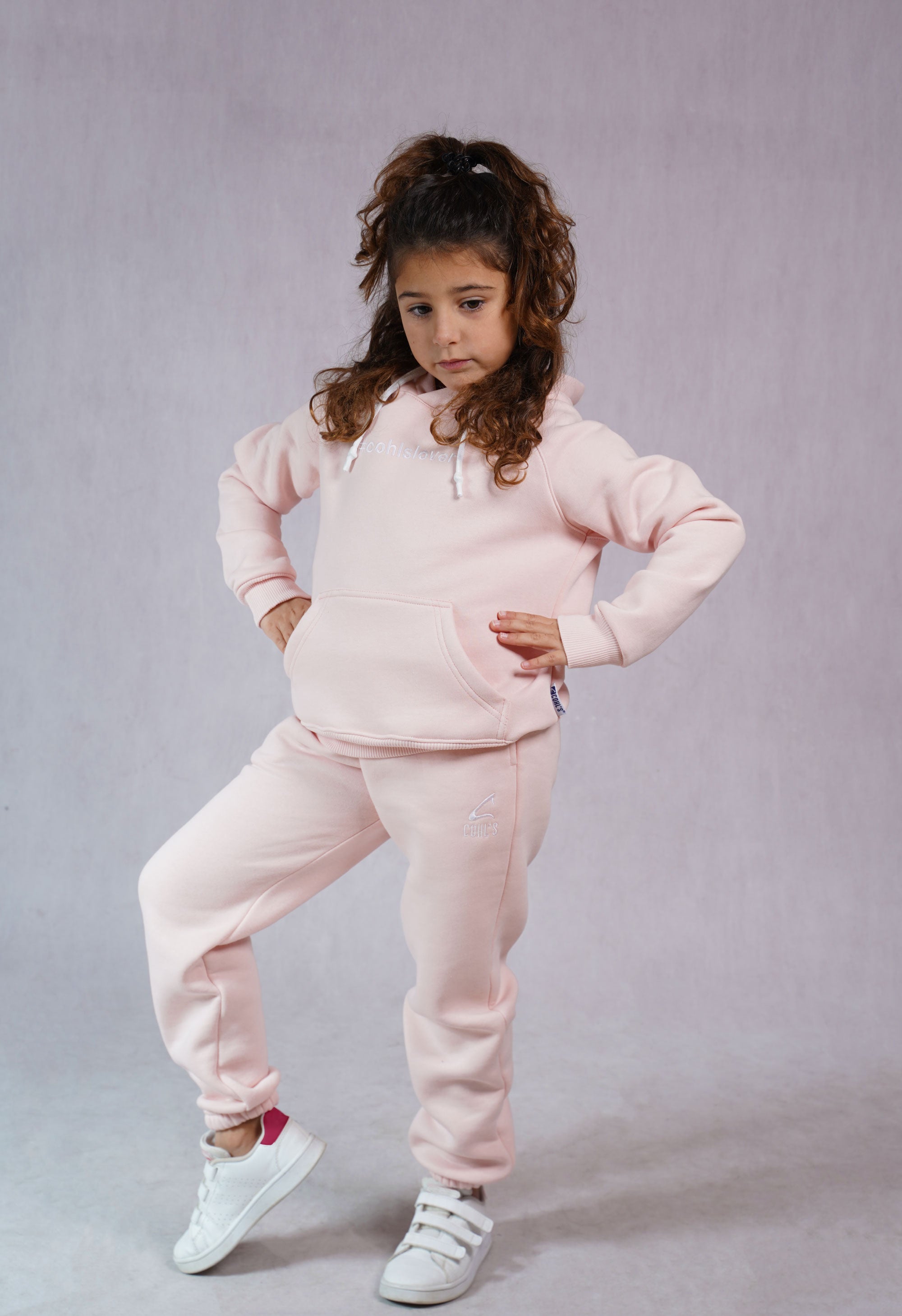 Baby Pink Tracksuit for Kids